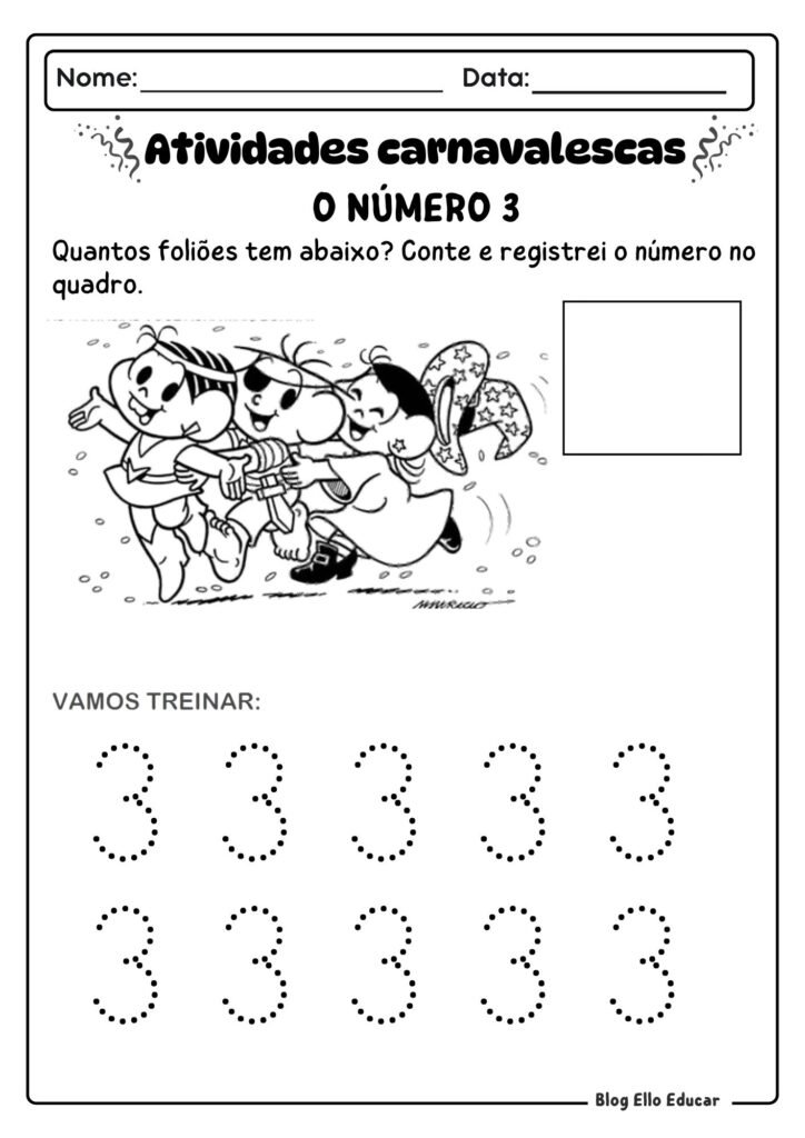 Atividades de Carnaval