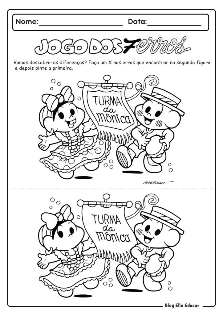 Atividades lúdicas de Carnaval