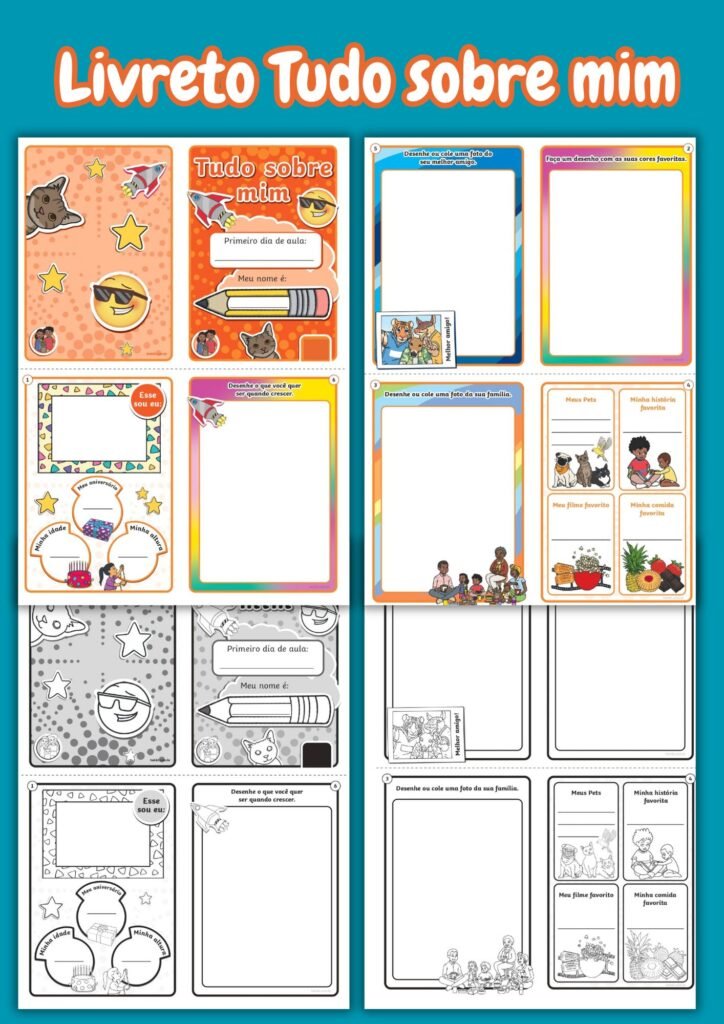 Livreto tudo sobre mim