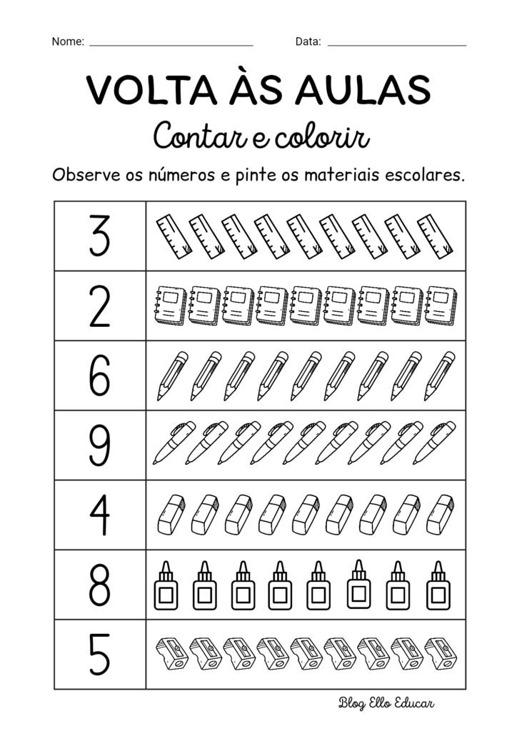Matemática volta às aulas