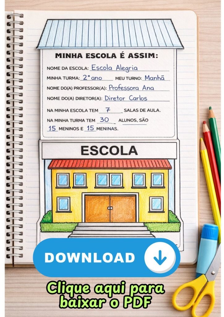 Artes para o dia da escola