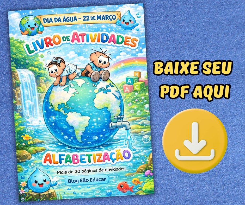 Atividades Dia da Água para imprimir