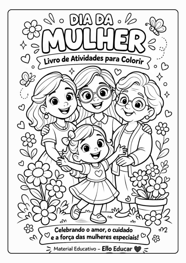 Atividades Dia da Mulher Educação Infantil