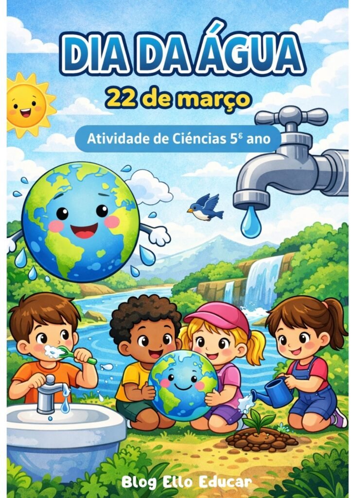 Atividades de Ciências Dia da Água 5° ano