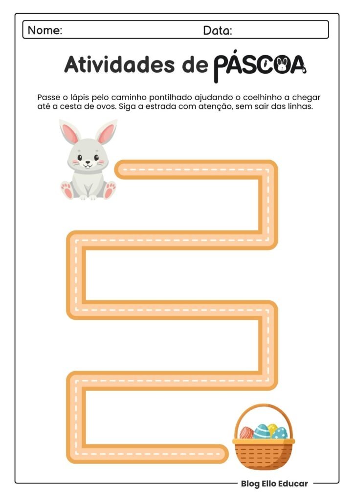 Atividades de Páscoa para Educação Infantil