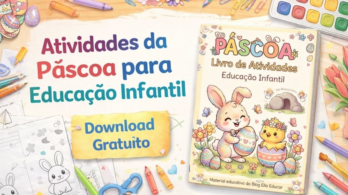 Atividades de Páscoa para Educação Infantil: Livro gratuito