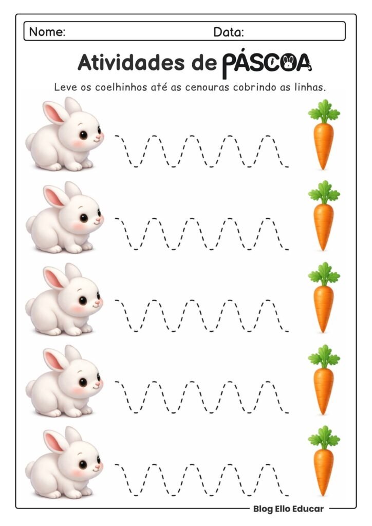 Atividades de Páscoa para Educação Infantil