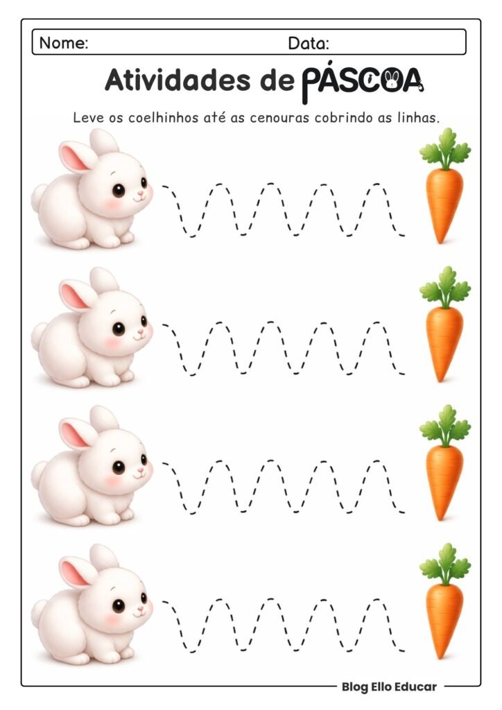Atividades de Páscoa para Educação Infantil