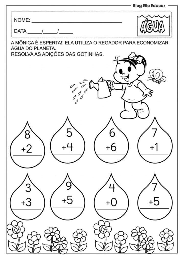 Atividades sobre o Dia da Água