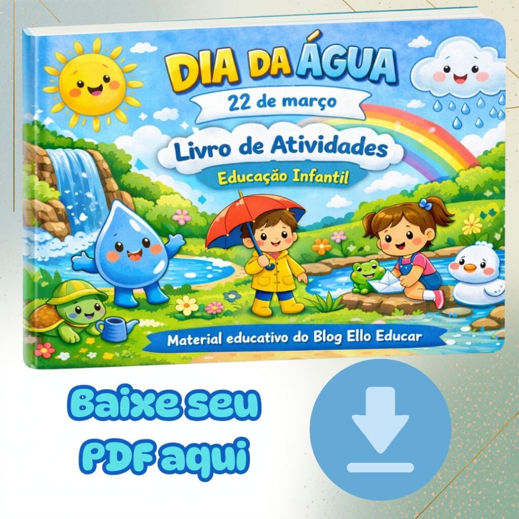 Atividades Dia da água Educação Infantil