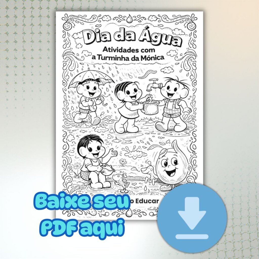 Livro de Atividades sobre o Dia da Água