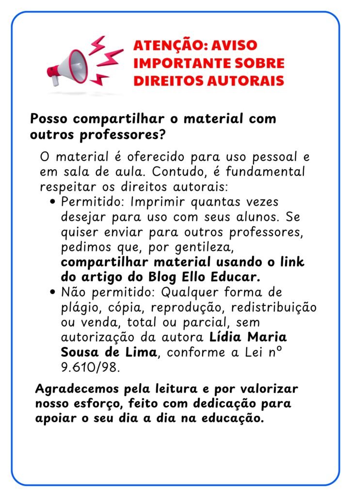 ATENÇÃO AIS DIREITOS AUTORAIS!