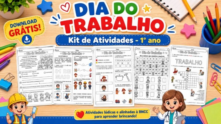 Atividades sobre Dia do Trabalho 1° ano