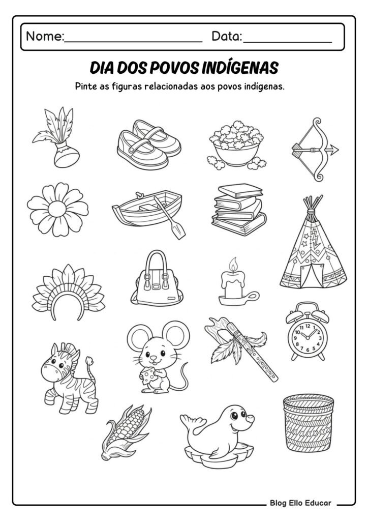 Atividades sobre Povos Indígenas