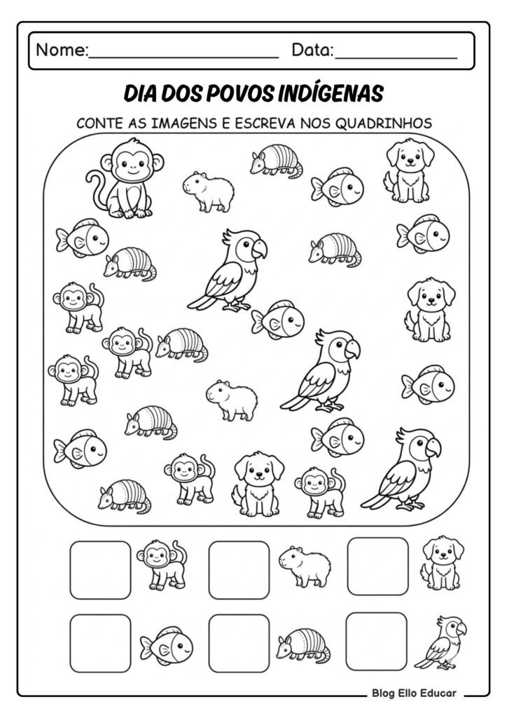 Atividades sobre Povos Indígenas