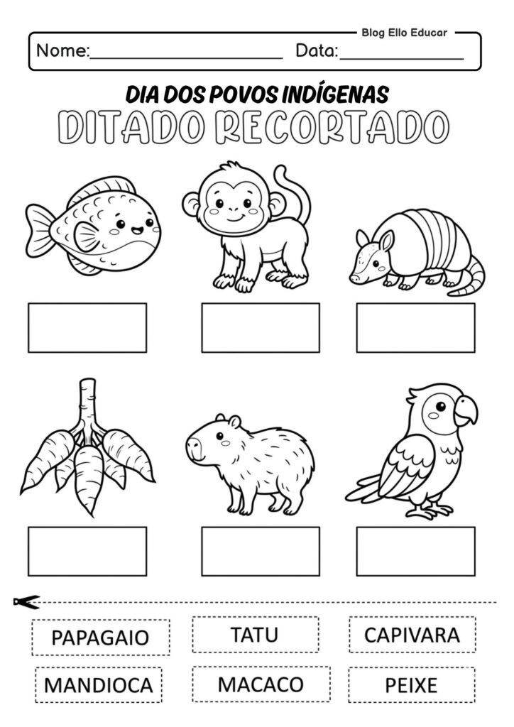 Atividades sobre Povos Indígenas