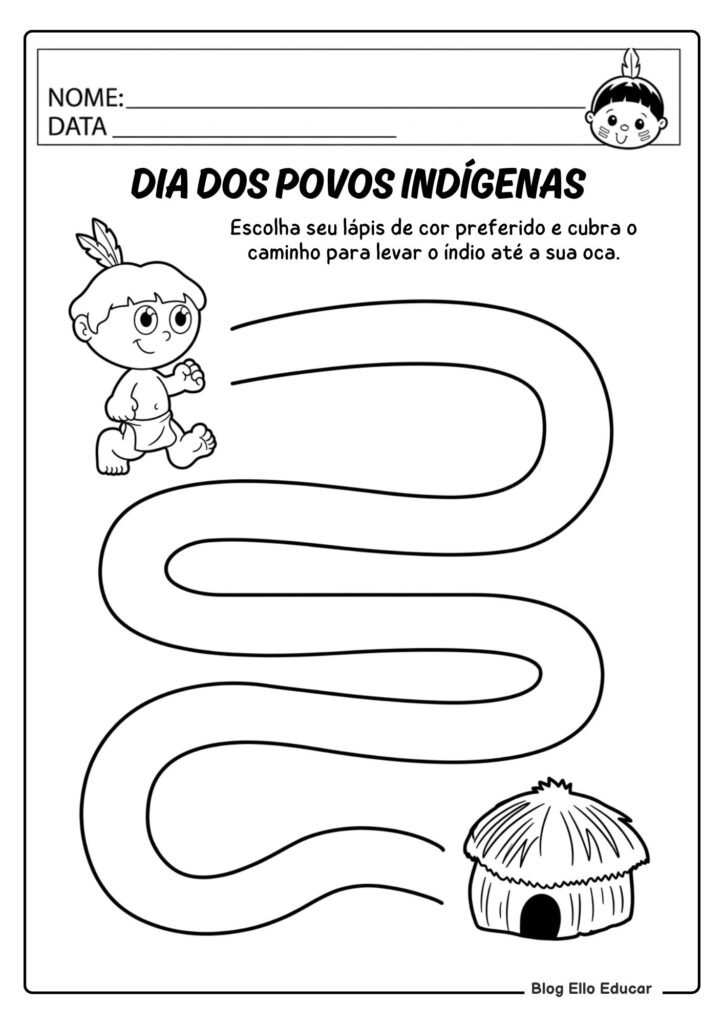Atividades sobre Povos Indígenas para Educação Infantil