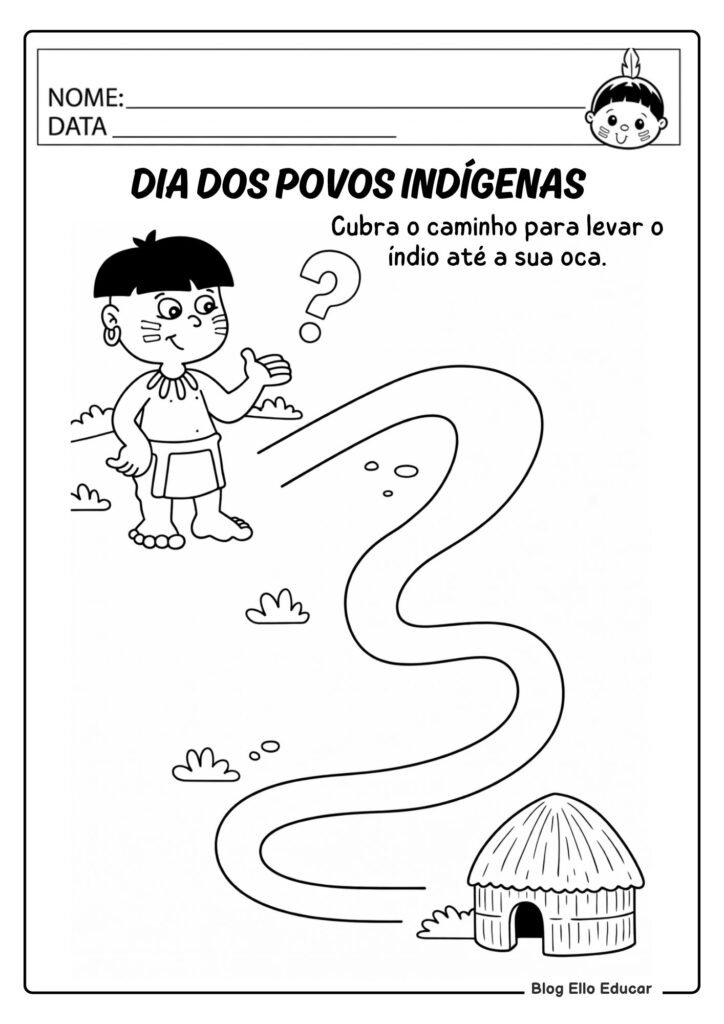 Atividades sobre Povos Indígenas para Educação Infantil