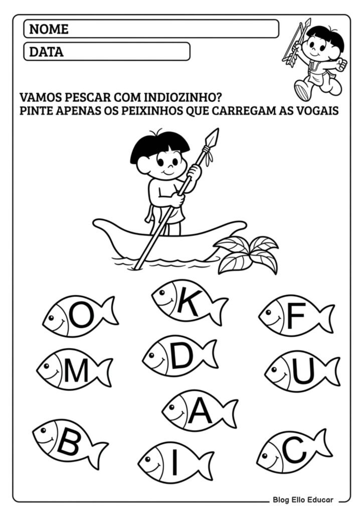 Atividades sobre Povos Indígenas para Educação Infantil