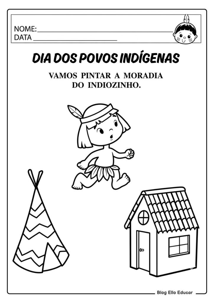 Atividades sobre Povos Indígenas para Educação Infantil