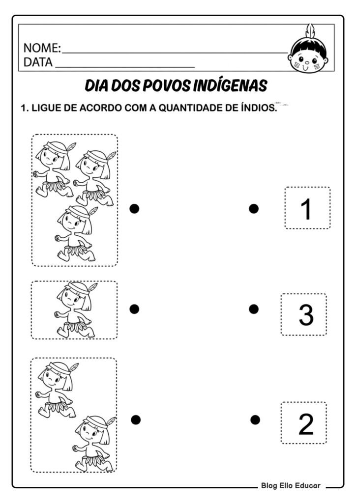 Atividades sobre Povos Indígenas para Educação Infantil