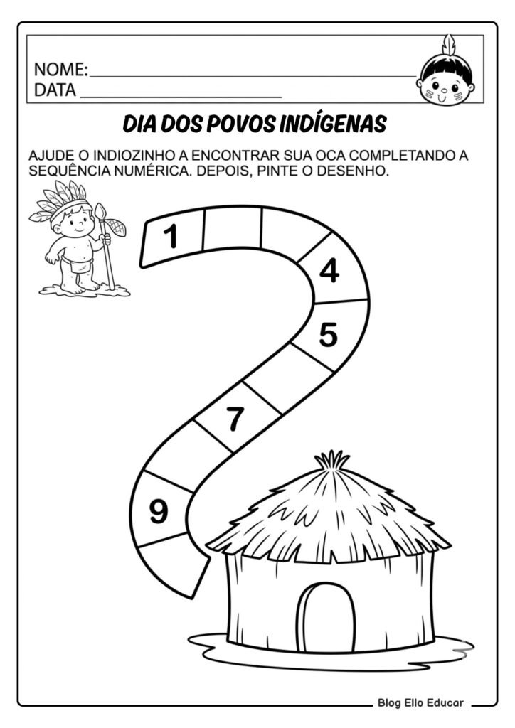 Atividades sobre Povos Indígenas para Educação Infantil