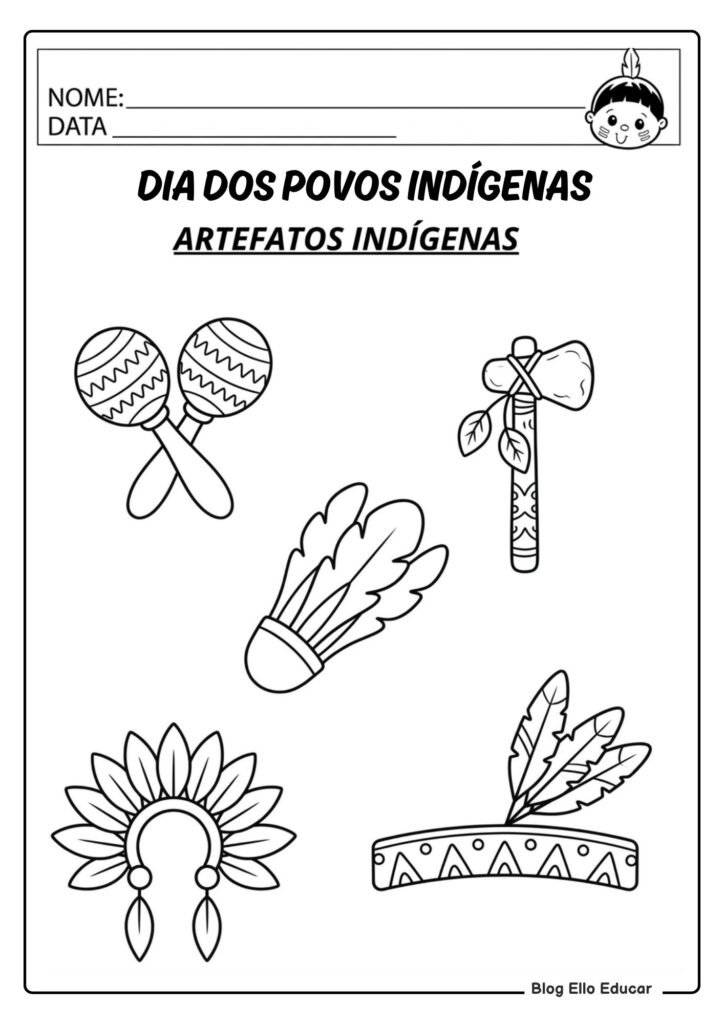 Atividades sobre Povos Indígenas para Educação Infantil