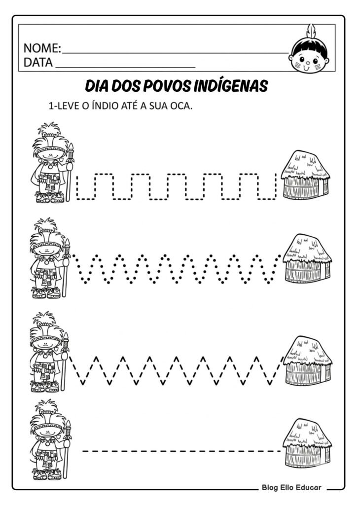 Atividades sobre Povos Indígenas para Educação Infantil