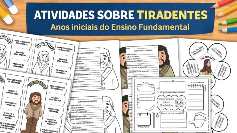 Atividades sobre Tiradentes para Ensino Fundamental I