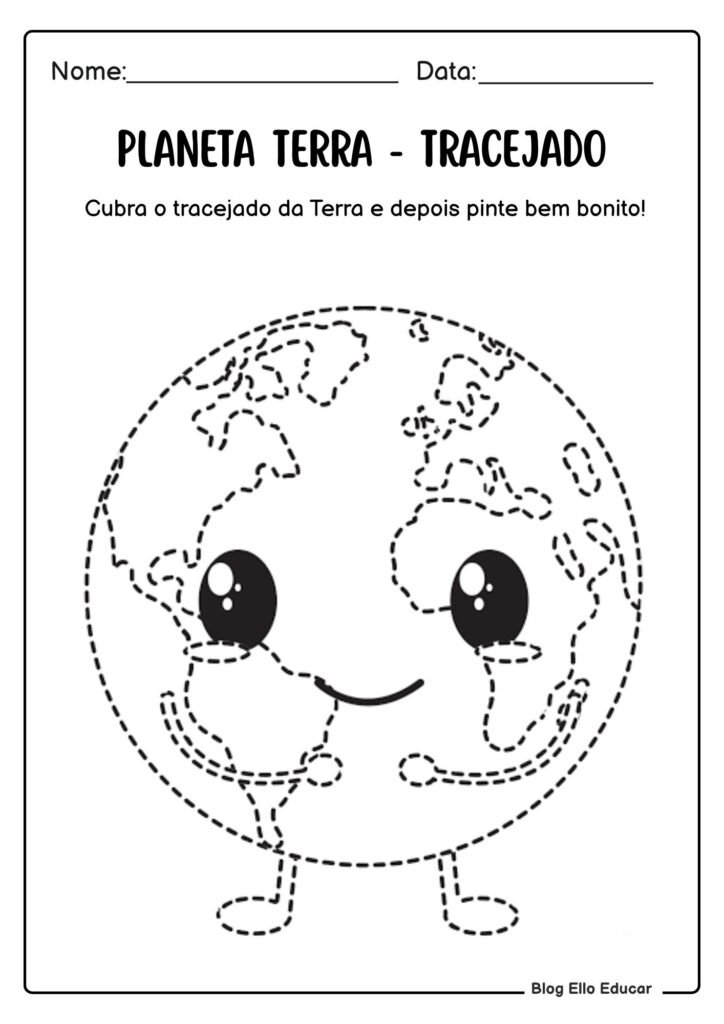 Atividades sobre a Terra Educação Infantil
