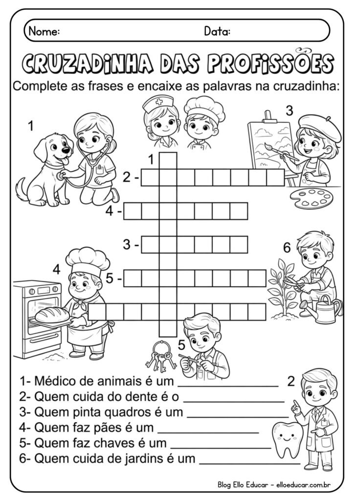Atividades sobre Dia do Trabalho 2° ano.