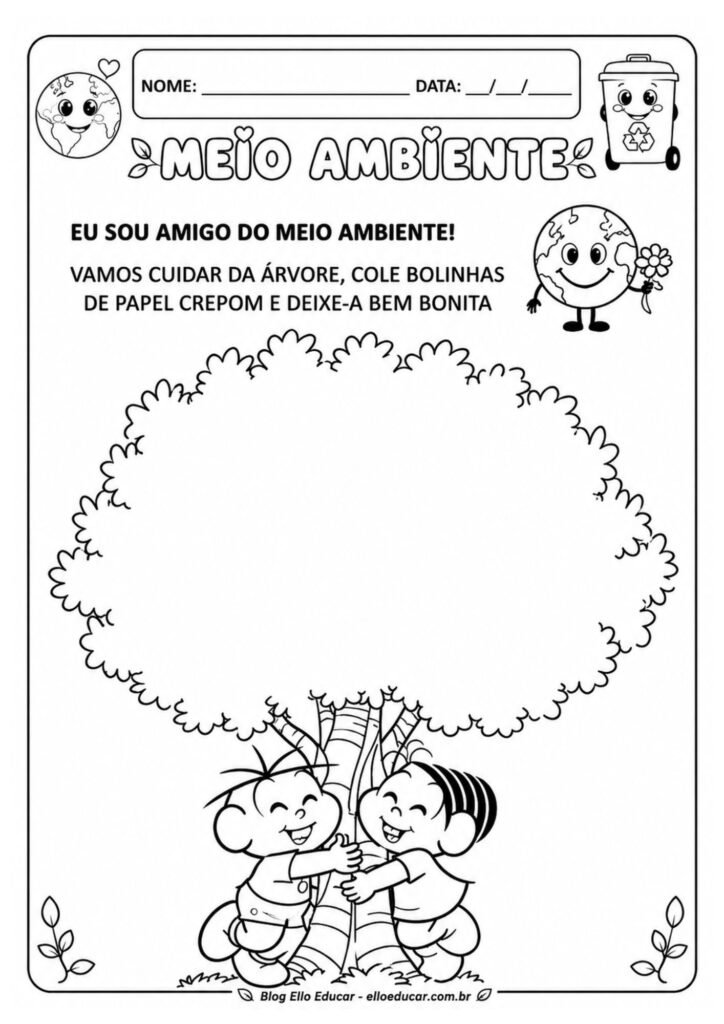 Atividades sobre Meio Ambiente para Educação Infantil