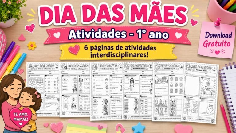 Atividades Dia das Mães 1° ano