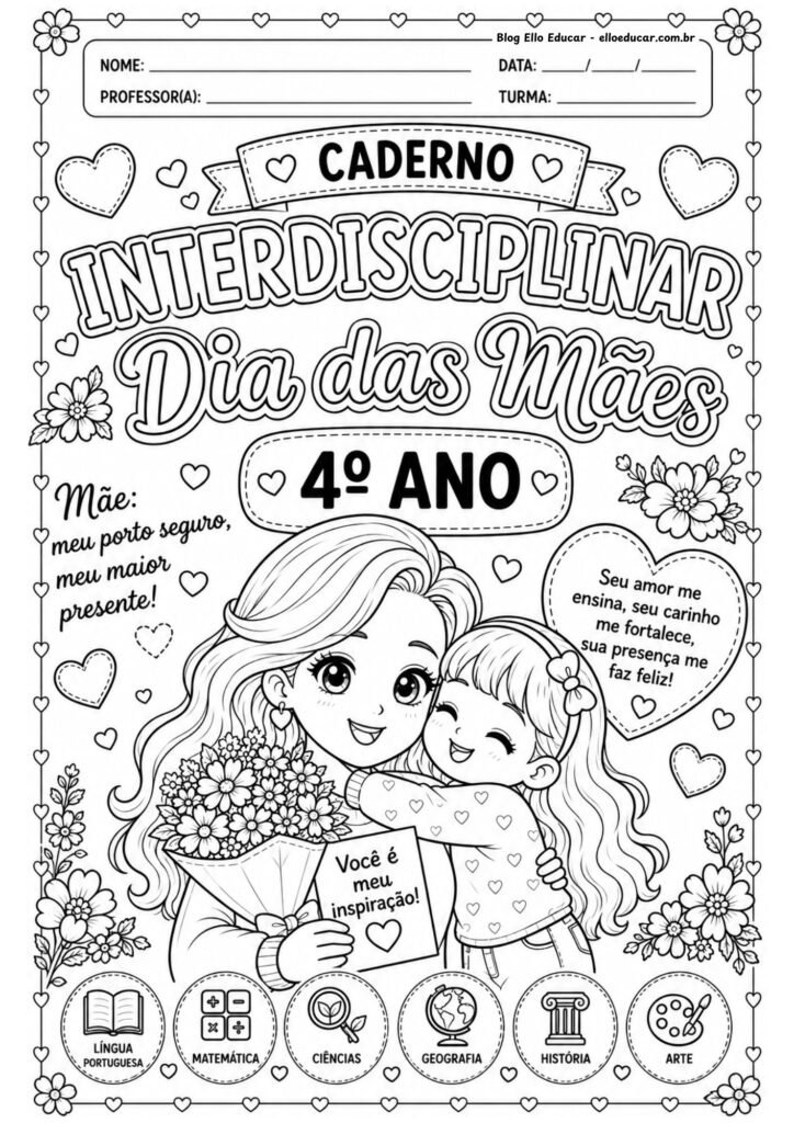 Atividades Dia das Mães 4° ano