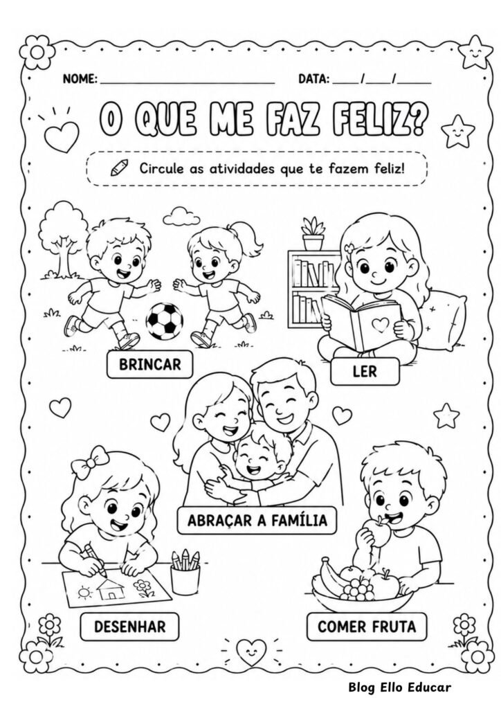 Atividades Maio Laranja Educação Infantil