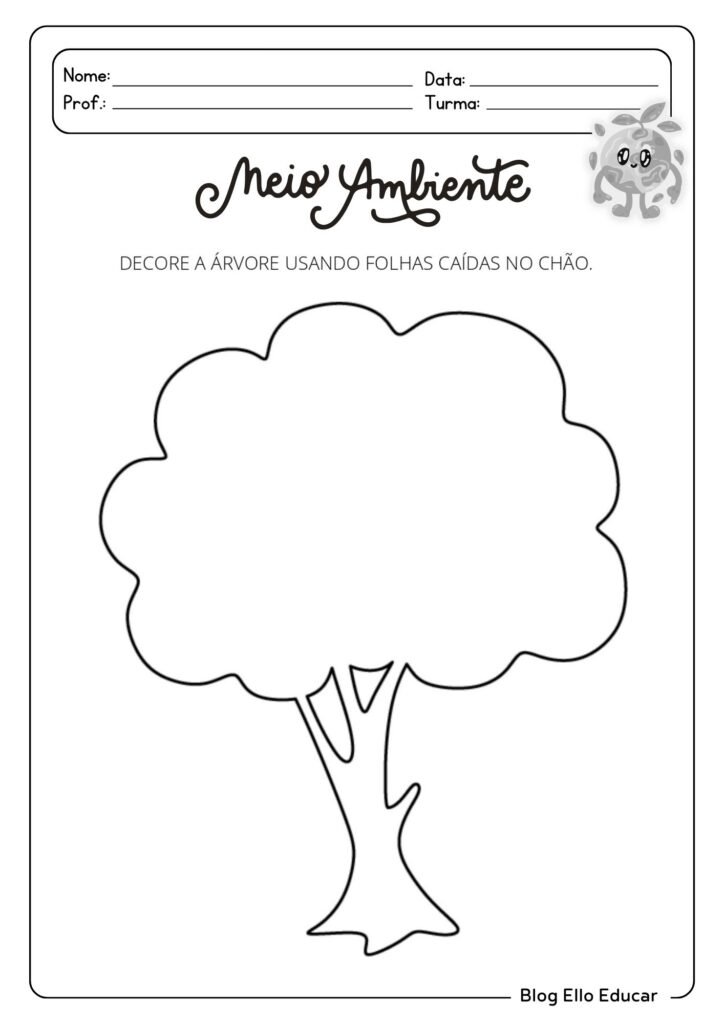 Atividades Semana do Meio Ambiente Educação Infantil