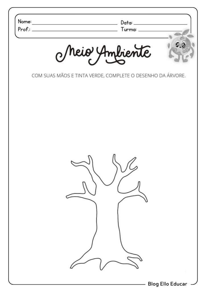 Atividades Semana do Meio Ambiente Educação Infantil