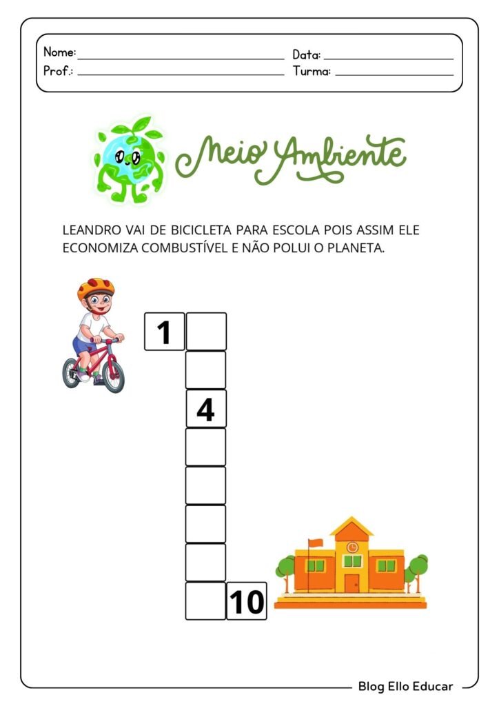 Atividades Semana do Meio Ambiente Educação Infantil