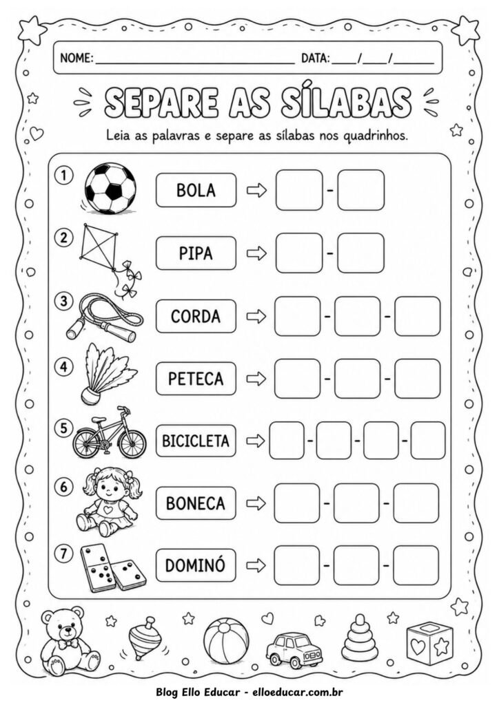 Atividades para a Semana do Brincar