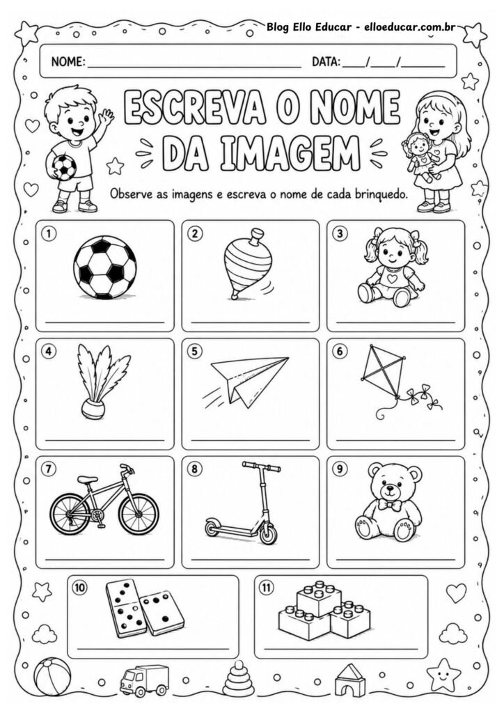Atividades para a Semana do Brincar