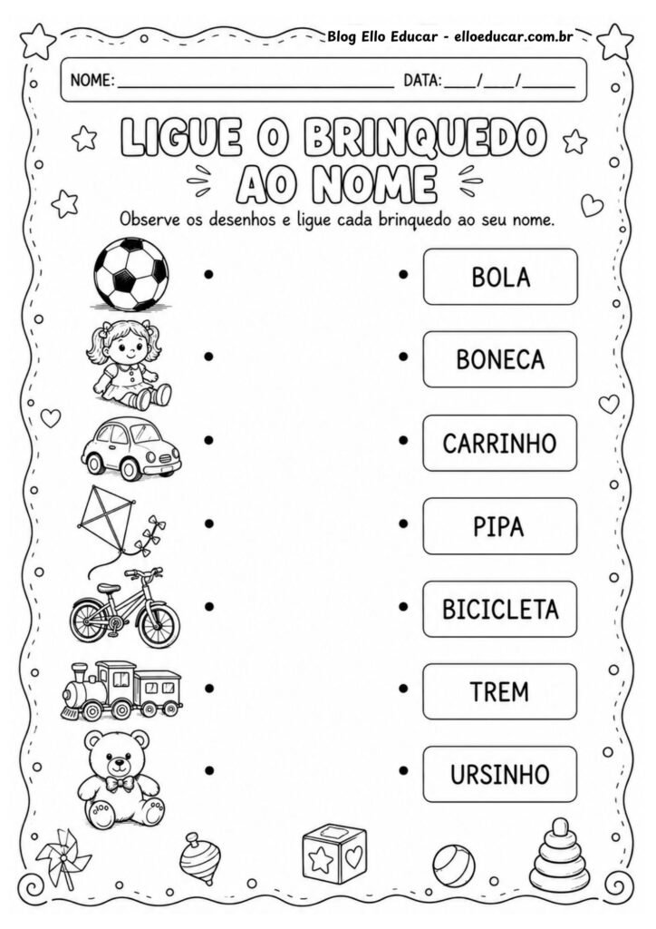 Atividades para a Semana do Brincar