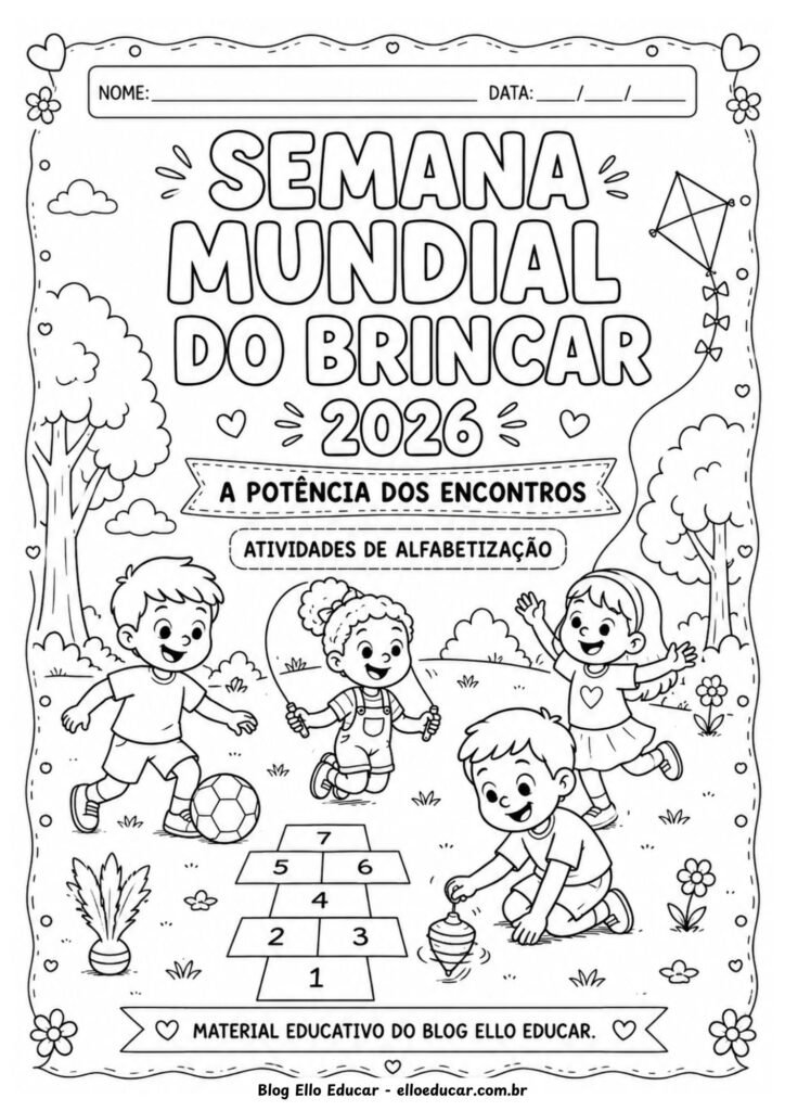 Atividades para a Semana do Brincar