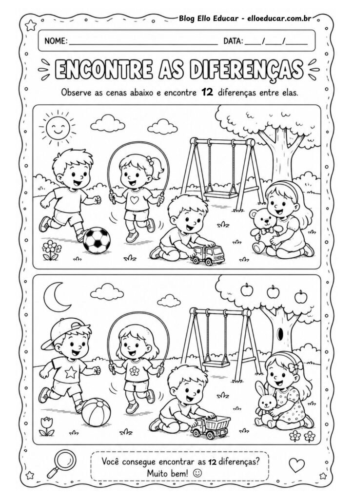 Atividades para a Semana do Brincar
