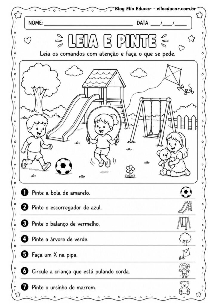 Atividades para a Semana do Brincar