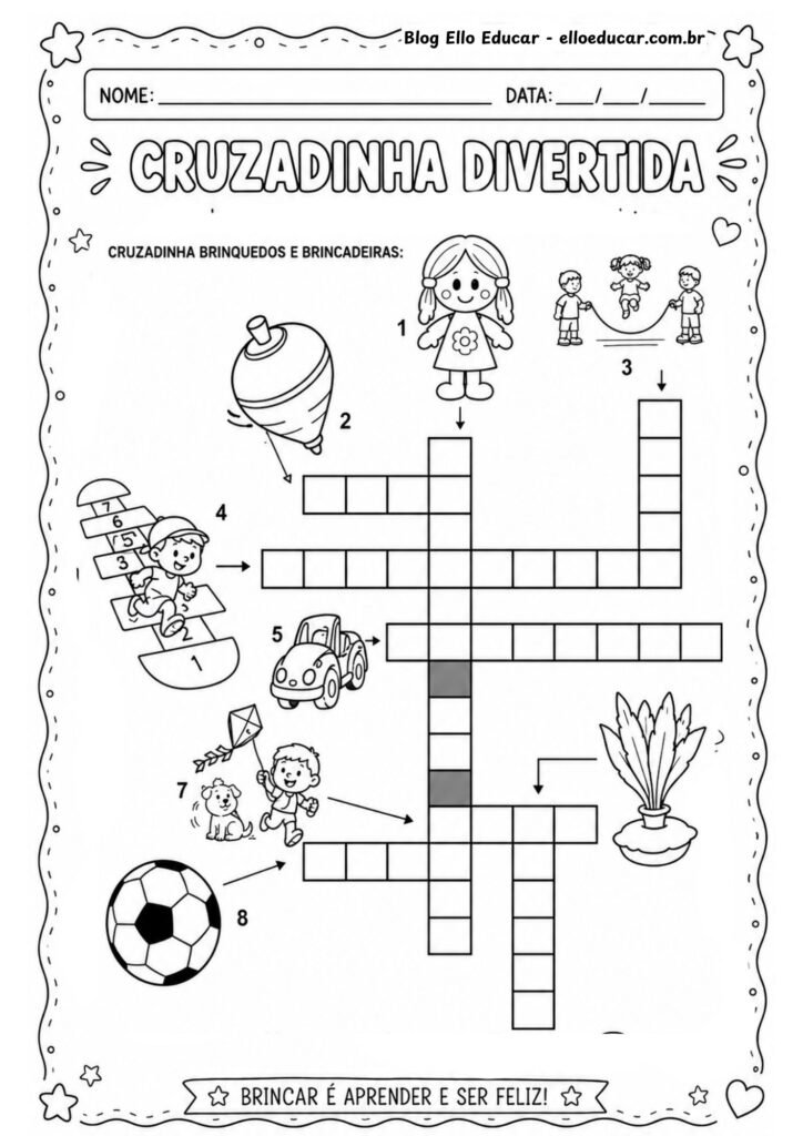 Atividades para a Semana do Brincar