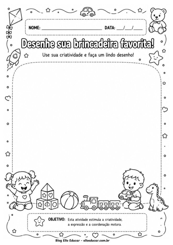 Atividades para a Semana do Brincar na Educação Infantil