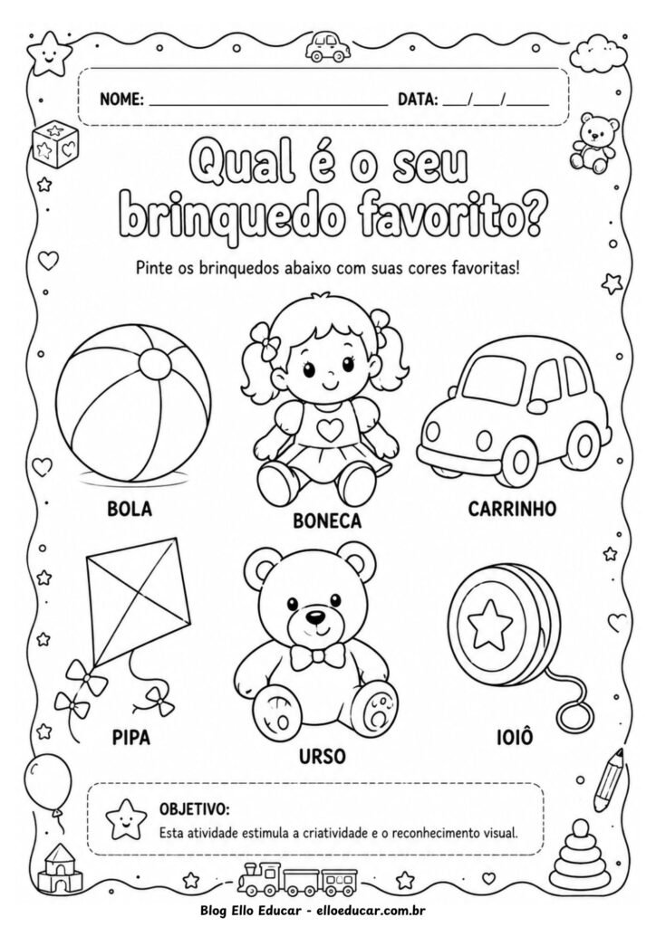Atividades para a Semana do Brincar na Educação Infantil