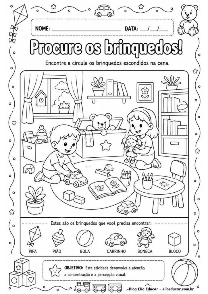 Atividades para a Semana do Brincar na Educação Infantil