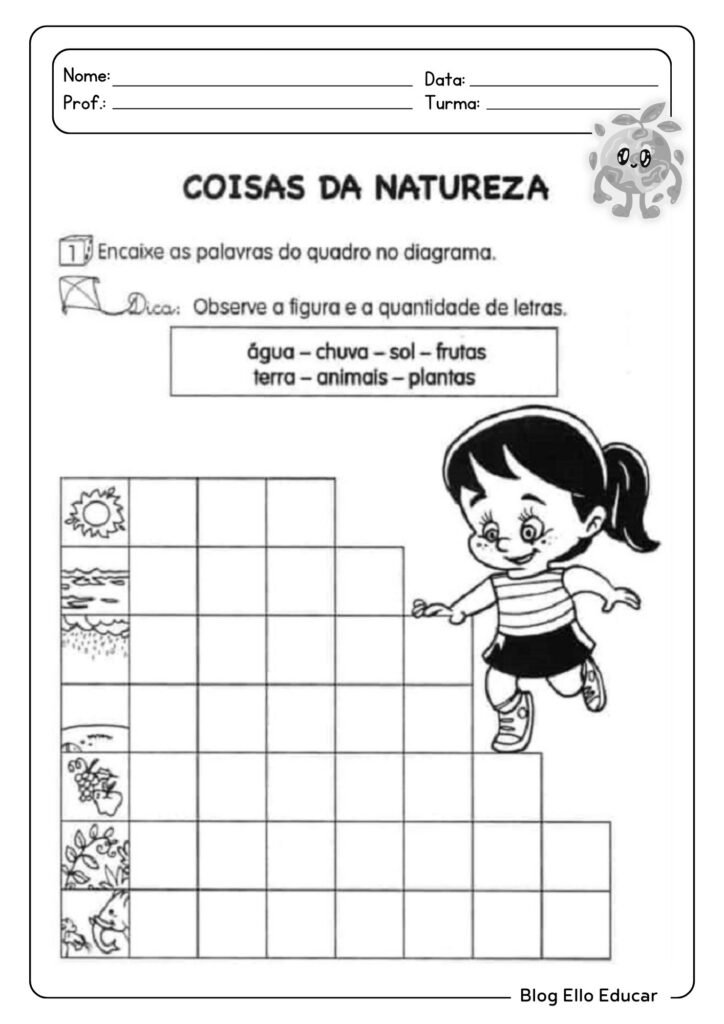 Atividades para a Semana do Meio Ambiente para 1º ano