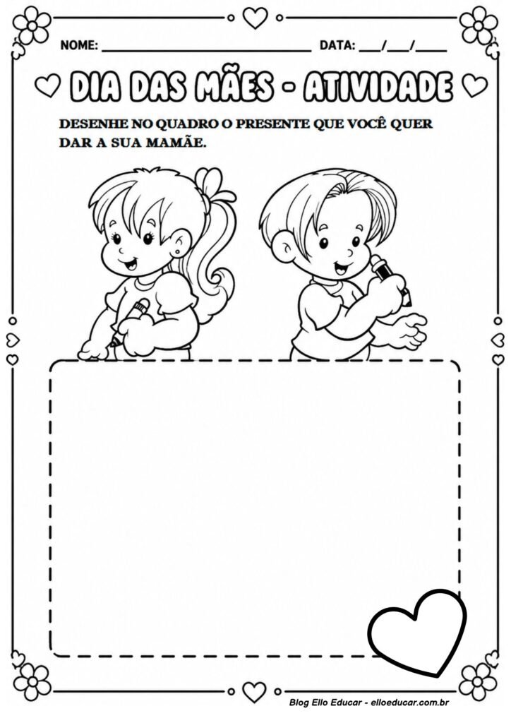 Atividades sobre Dia das Mães para Educação Infantil